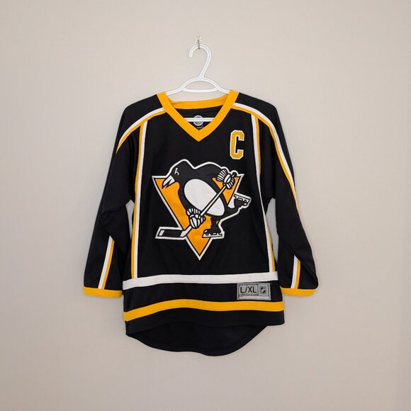 Sidney Crosby Jersey Youth L/XL | NHL Pittsburgh Penguins - Picture 1 of 4